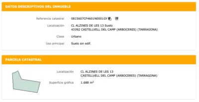 Terreno en Castellvell del Camp, Spain No. 144778