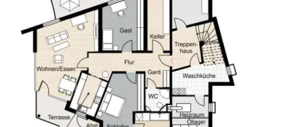 Adosado de 5 dormitorios en Tauberbischofsheim, Germany No. 60223 23