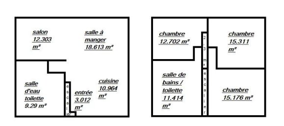 Casa de 3 dormitorios en Drancy, France No. 181460 12