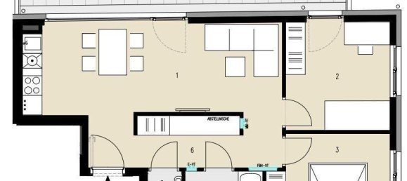 3 rooms Apartment in Vienna, Austria No. 252337 12