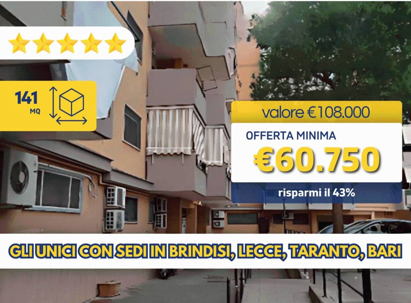 Apartamento de 3 dormitorios en Taranto, Italy No. 291382