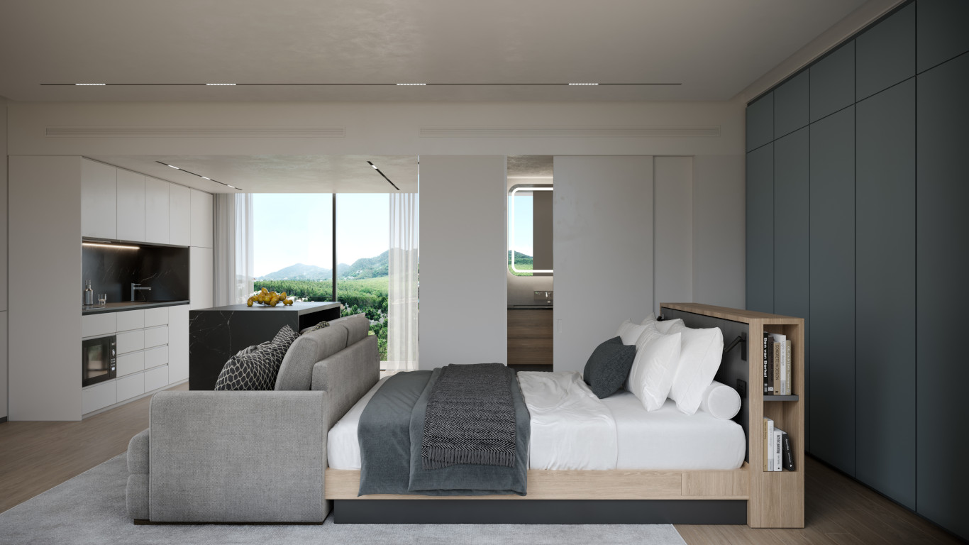 Studio à vendre à Phuket, Southern Thailand, Thailand № 152575