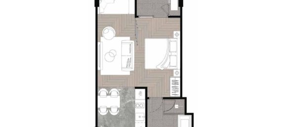 1 bedroom Condo in Bangkok, Thailand No. 12098 3