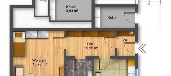 Таунхаус с 4 спальнями в Heidenheim, Германия № 65148 23