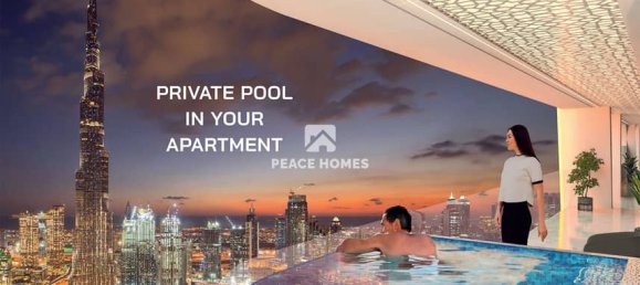 2 غرف نوم شقة في الخليج التجاري, UAE رقم 16353 16