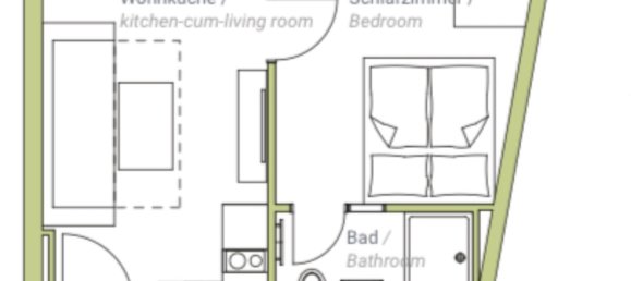 1 Schlafzimmer Wohnung in Rummelsburg, Germany, Nr. 294373 3