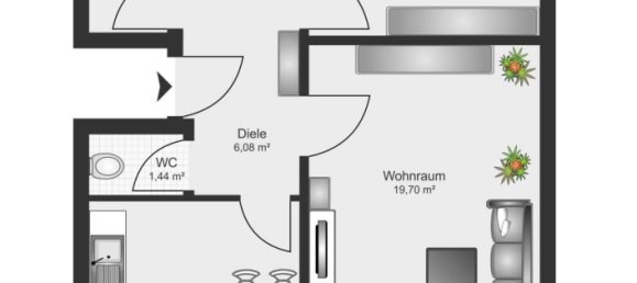 Apartamento de 1 dormitorio en Kramsach, Austria No. 149733 10
