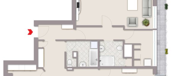 Пентхаус с 4 комнатами в Вупперталь, Германия № 24141 20