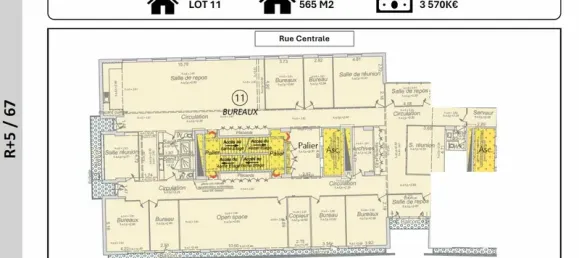 3215m² Office in Lyon, France No. 300012 23