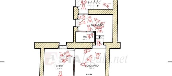 2 rooms Apartment in Monte Romano, Italy No. 205050 4