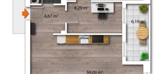 2-salle Appartement à Andorf, Austria No. 80675 11