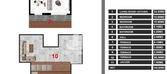 Apartment 2+1 in Istanbul, Turkey No. 12542 27