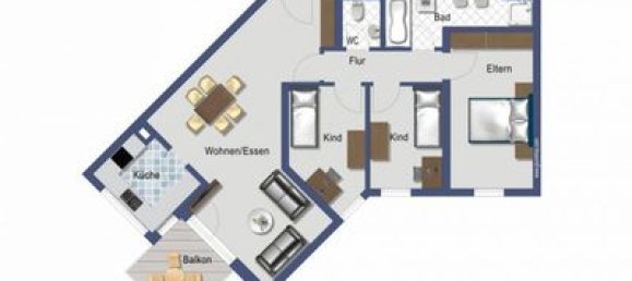 4-salle Appartement à Boblingen, Germany No. 12822 2