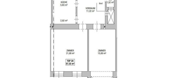 2غرفة شقة في Rudolfsheim-Funfhaus, Austria رقم 214445 24