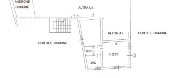 Apartamento de 2 divisões em Gerenzago, Italy N.º 185121 14