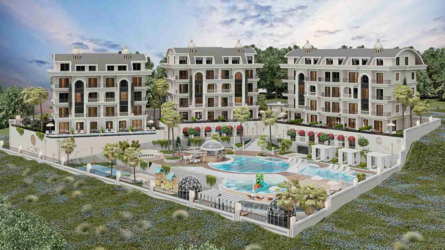 Apartment 2+1 in Alanya, Turkey No. 11227