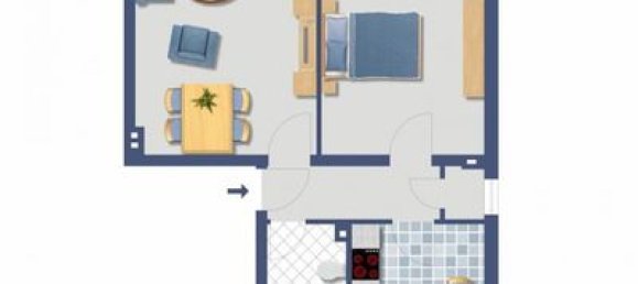 Apartamento de 2 divisões em Dusseldorf, Germany N.º 6331 2