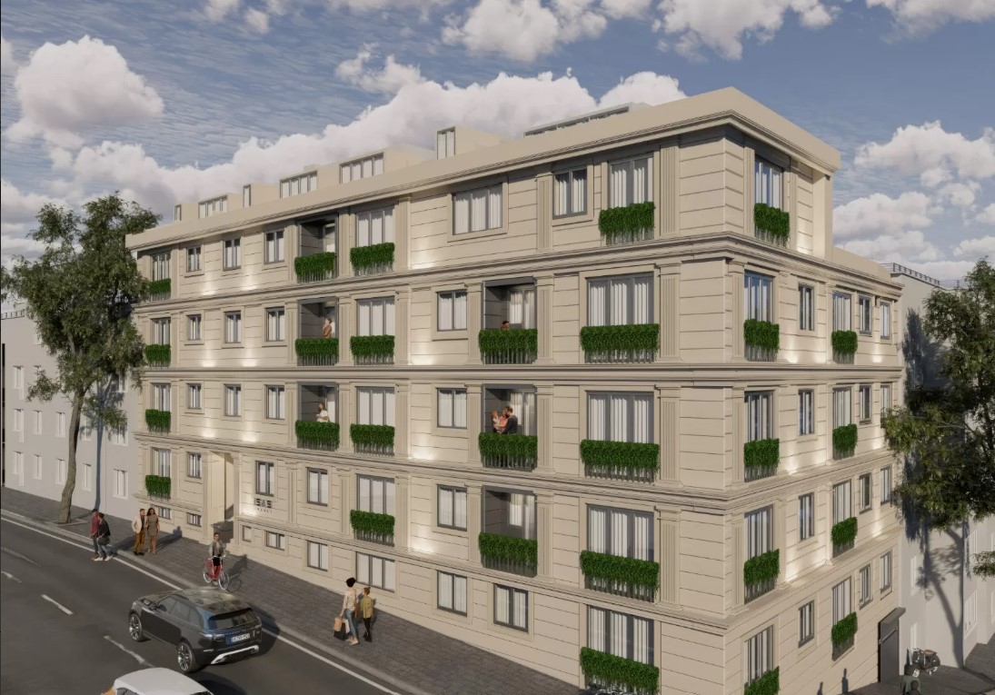 3 rooms Apartment in Beyoglu, Turkey No. 32632