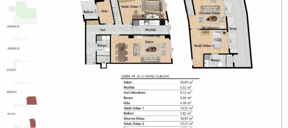 3 rooms Apartment in Beyoglu, Turkey No. 32632 26