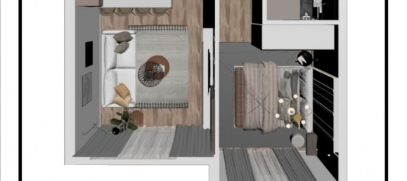 Wohnung 1+1 in Kepez, Turkey, Nr. 12664 8