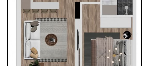 Wohnung 1+1 in Kepez, Turkey, Nr. 12664 2