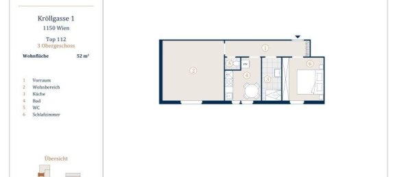 2 rooms Apartment in Rudolfsheim-Funfhaus, Austria No. 241770 11