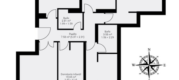 Квартира с 4 спальнями в Сарагоса, Испания № 157031 32