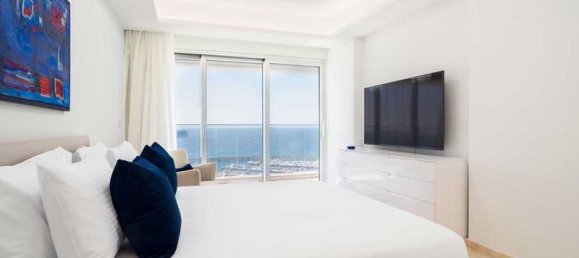 Пентхаус с 4 спальнями в Пареклисия, Кипр № 8043 8