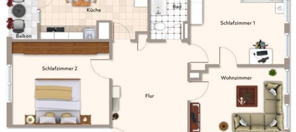 3-Zimmer Wohnung in Stuttgart, Germany, Nr. 312435 2