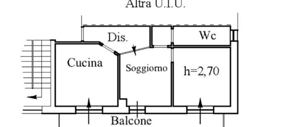 2 rooms Apartment in Tromello, Italy No. 94150 9