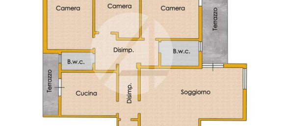 3 bedrooms Apartment in Prato, Italy No. 153061 19