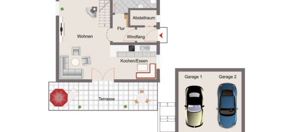 Таунхаус с 2 комнатами в Wunsiedel, Германия № 76984 20