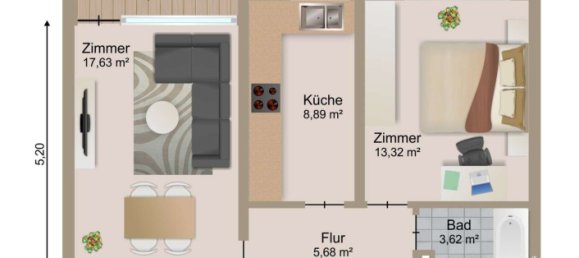 1 Schlafzimmer Wohnung in München, Germany, Nr. 323153 8