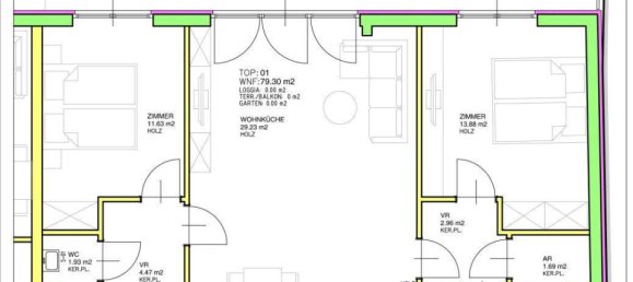 Apartamento de 3 habitaciónes en Rudolfsheim-Funfhaus, Austria No. 136006 11