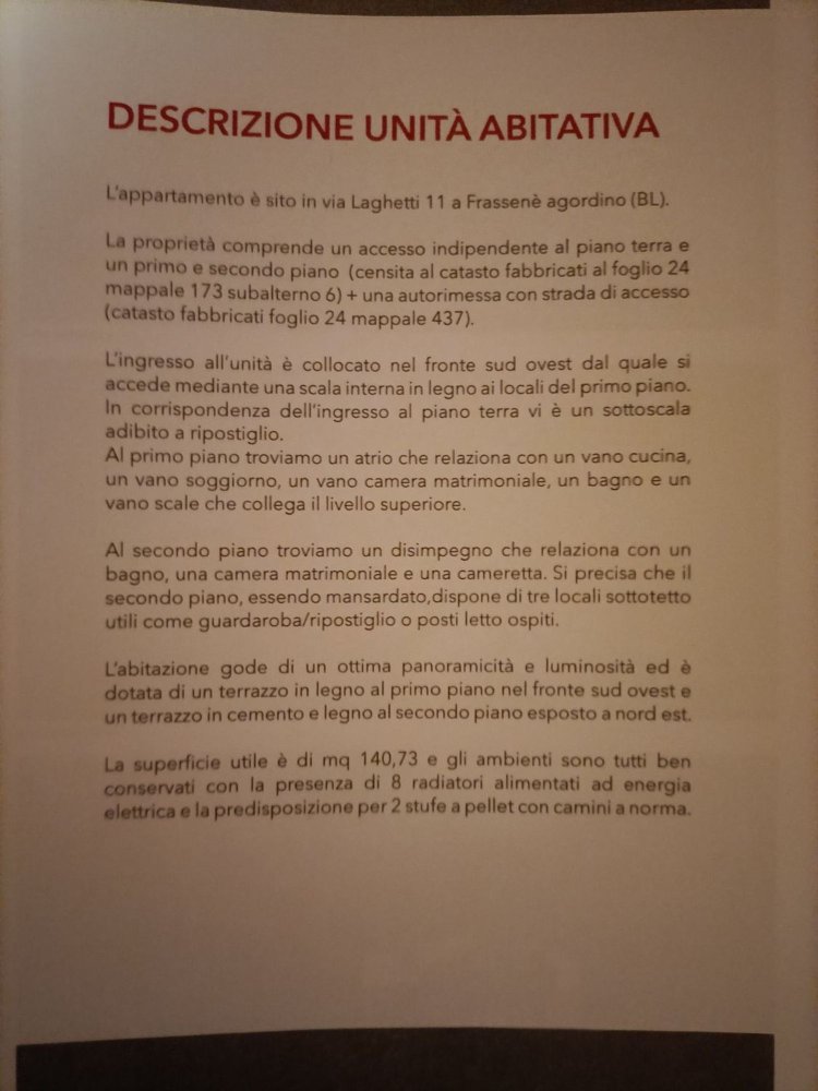 Duplex de 8 divisões em Voltago Agordino, Italy N.º 295369