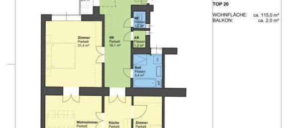 5-salle Appartement à Wahring, Austria No. 38717 14