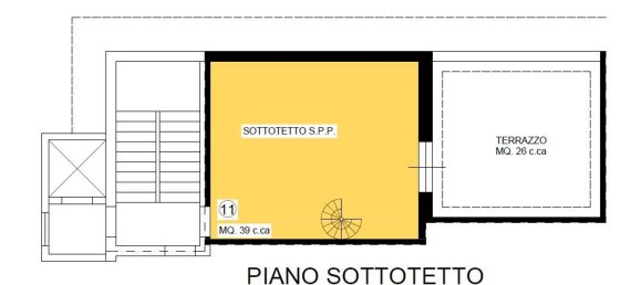 Дуплекс с 4 комнатами в Лентате суль Севезо, Италия № 3824 13