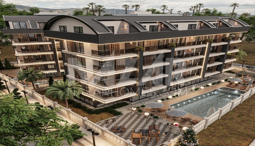 Appartement 1+1 à Oba, Turkey No. 14376