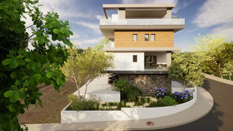 2 غرف نوم بانتهاوس في Agios Athanasios, Cyprus رقم 154369