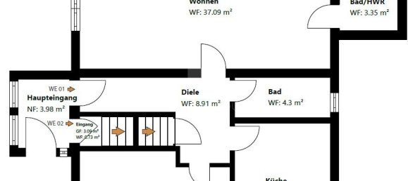 1 bedroom Apartment in Augsburg, Germany No. 307525 6