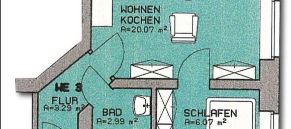 1 chambre Appartement à Zwickau, Germany No. 227008 2