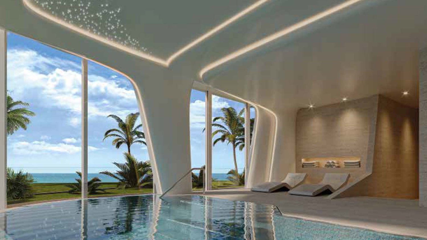 5 bedrooms Penthouse in OCEANO, Al Marjan Island, UAE No. 61360