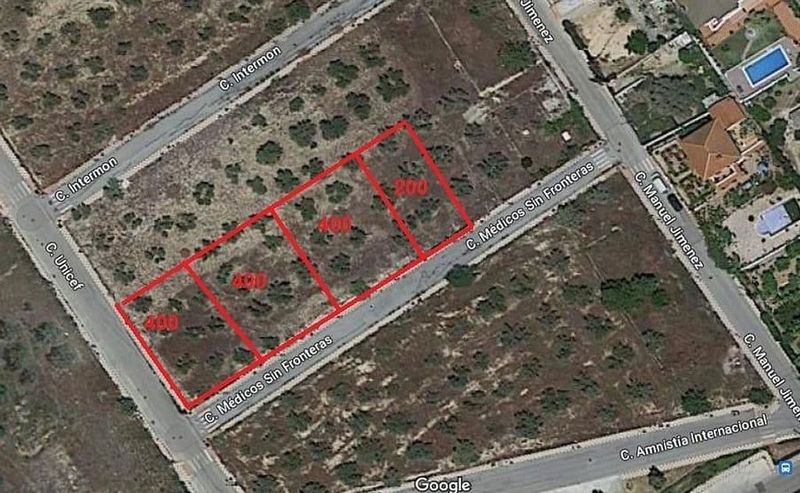 Terreno em Granada, Spain 400 m² N.º 219664