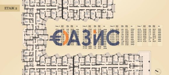 Apartamento de 1 dormitorio en Pomorie, Bulgaria No. 679 5