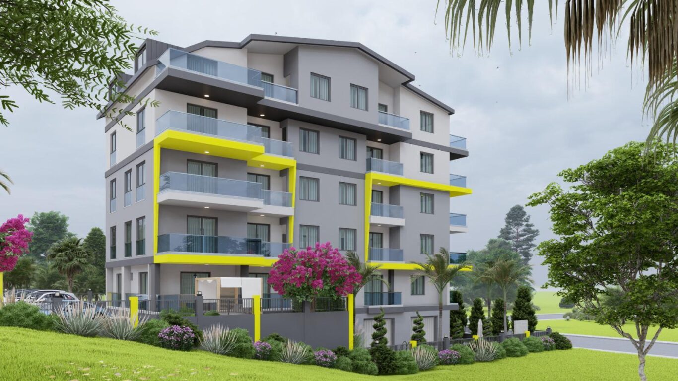 Penthouse 2+1 em Gazipasa, Turkey N.º 22804