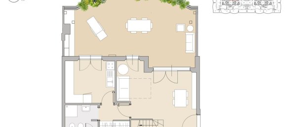 2-Zimmer Penthouse in Sesto San Giovanni, Italy, Nr. 52799 44