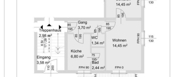 2-Zimmer Wohnung in St. Pantaleon, Austria, Nr. 212431 4