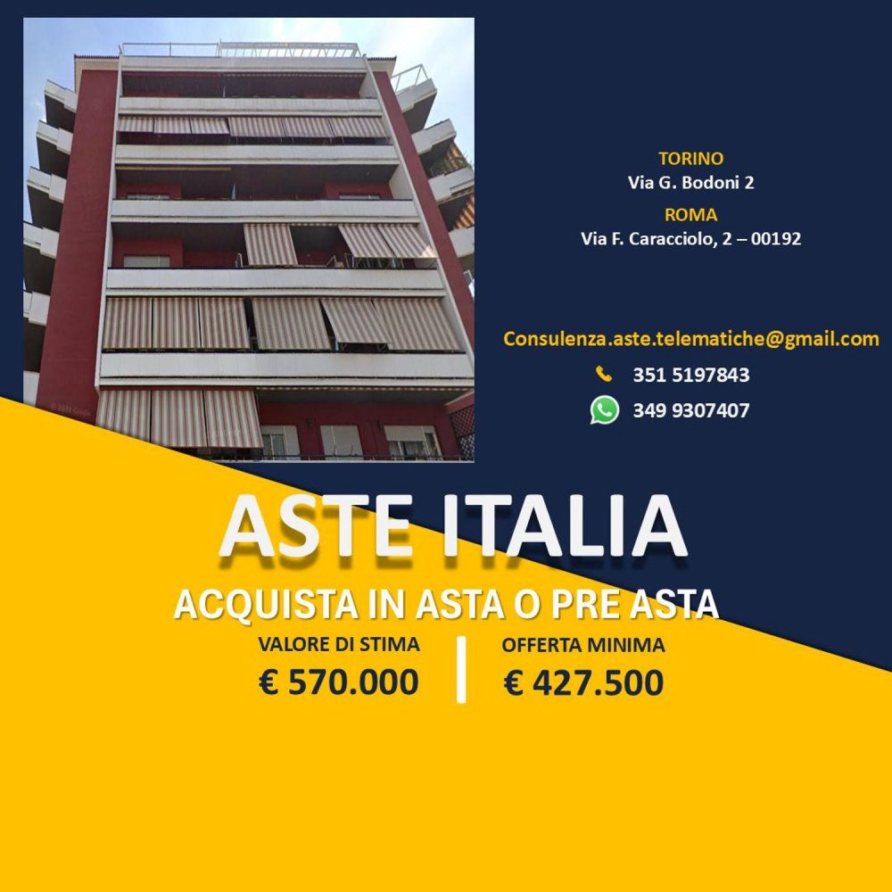 4-Zimmer Wohnung in Rome, Italy, Nr. 8904