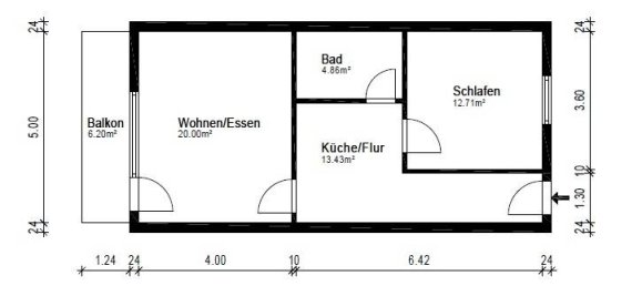 12 غرف نوم شقة في Flensburg, Germany رقم 322878 4