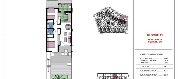 2 chambres Bungalow à Pilar de la Horadada, Spain No. 287198 8